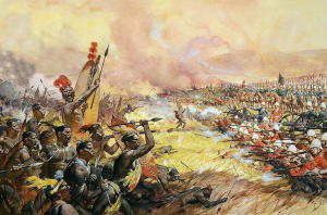 The spears of Zulu warriors were no match against British guns in 1879