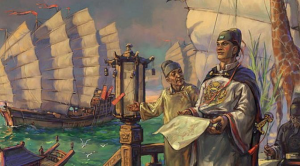 Admiral Zheng He and his fleet of 300 ships. Source- Caravan Daily