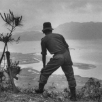 Hong Kong border guards catching illegals from Guangdong before 1980